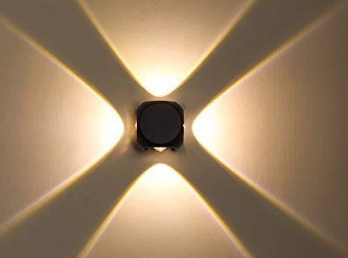 4 WAY CRYSTAL BALL WALL LIGHT