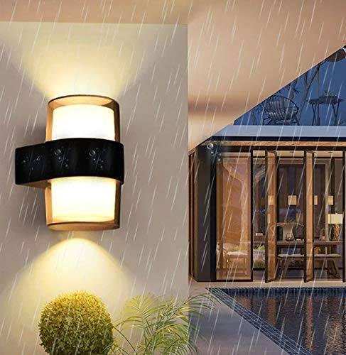 DOUBLE GLASS RD WALL LIGHT