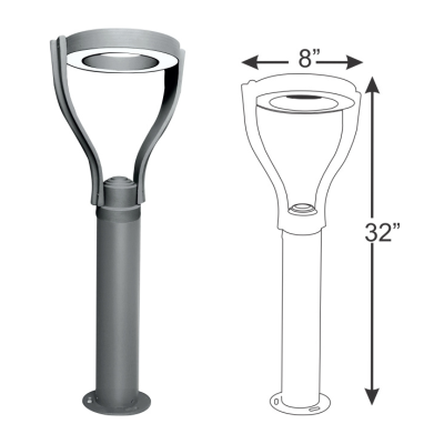 WORLD CUP Series IL-1050 Round Bollard