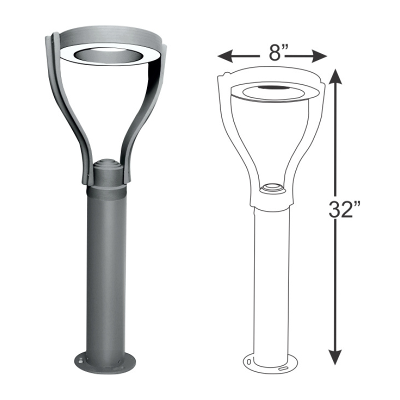 WORLD CUP Series IL-1050 Round Bollard